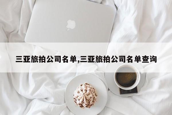 三亚旅拍公司名单,三亚旅拍公司名单查询